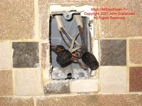 how to replace a broken electrical outlet box|repair stripped plastic electrical box.